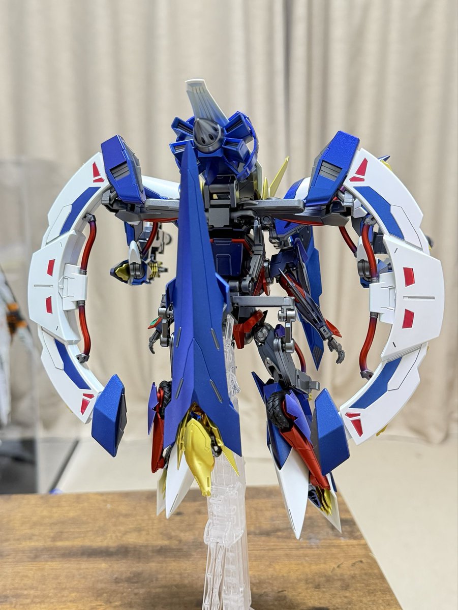 hiro_ro2022's tweet photo. HGZi-アルテミス全塗装で完成しました〜！

なのでzi-アポロと合体でzi-オルデギアに✨
zi-アルテミスはフォートレス形態が独特な形でかっこいいです😉

＃プラモデル
＃ziオルデギア
＃コードギアス
＃奪還のロゼ https://t.co/dzX7sw0Z8x