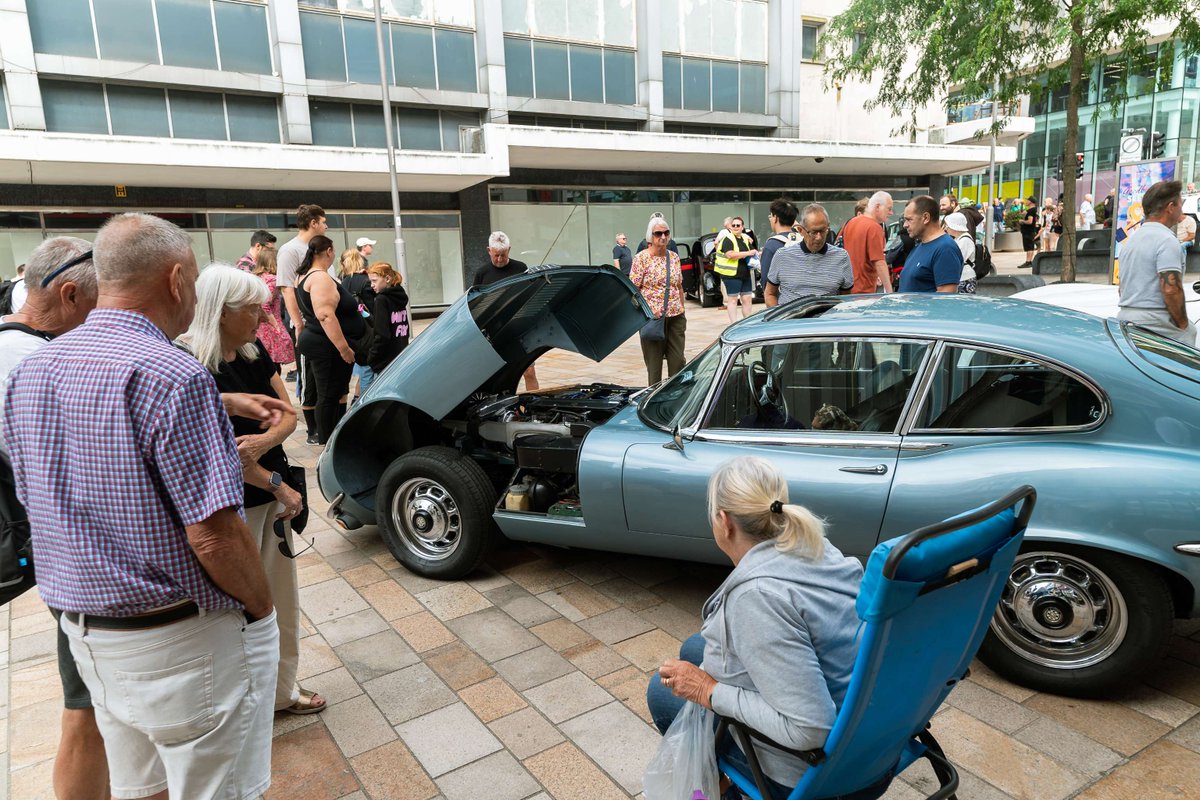 MoorSheffield's tweet photo. Classics on The Moor is back for its 16th year, and spots are filling up fast!

📅 Sunday 16th August
🕥 10:30am – 4:00pm
📍 The Moor, Sheffield

Don't miss out - email admin@moorsheffield.com today to reserve your place. https://t.co/zyei65fF9e