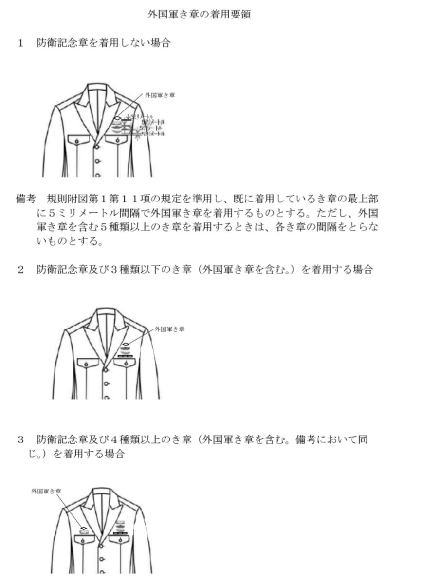 Hiro_Uniforme's tweet photo. 陸上自衛隊、服装規則だけ読むと外国の空挺徽章とかも着用できるっぽいんだけど、実例はあるのかな…。 https://t.co/IrmYN9xcpt