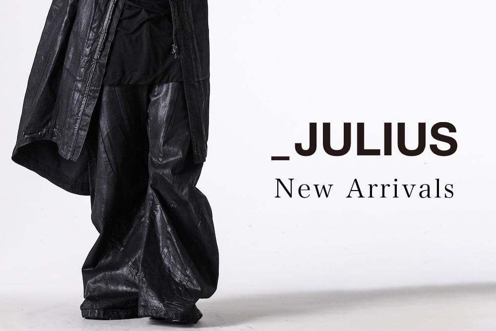 FASCINATE_JAPAN's tweet photo. JULIUS Coated Denim Now in Stock | Osaka Store

We now have four styles in stock: coats, jackets, and wide-flare and semi-wide-flare pants.

https://t.co/c190OzE3vG

#JULIUS #CoatedDenim #Osaka https://t.co/pLDjwA95sy