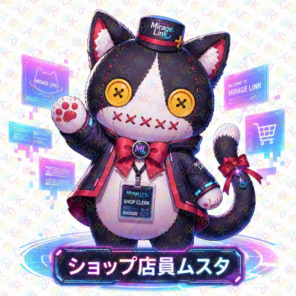 tadaneko_kairi's tweet photo. 🌐 ：https://t.co/graad3EQ9T
Mirage Linkの遊び方、と言うか説明補足みたいな感じです。ムスタのショップですが、ラインナップなどはなく欲しいものを伝えたらムスタがそれに沿った商品を表示してくれます。欲しいものの目安のGを聞いて見たりするのも良いかもしれません☺️
#caveduck
後、チュートリアルがあるのですが、チュートリアルで簡単なミッションを受けると50Gゲット出来ます。説明で遊び方が分かっててもチュートリアル、やってみるのも良いかもしれません🌐