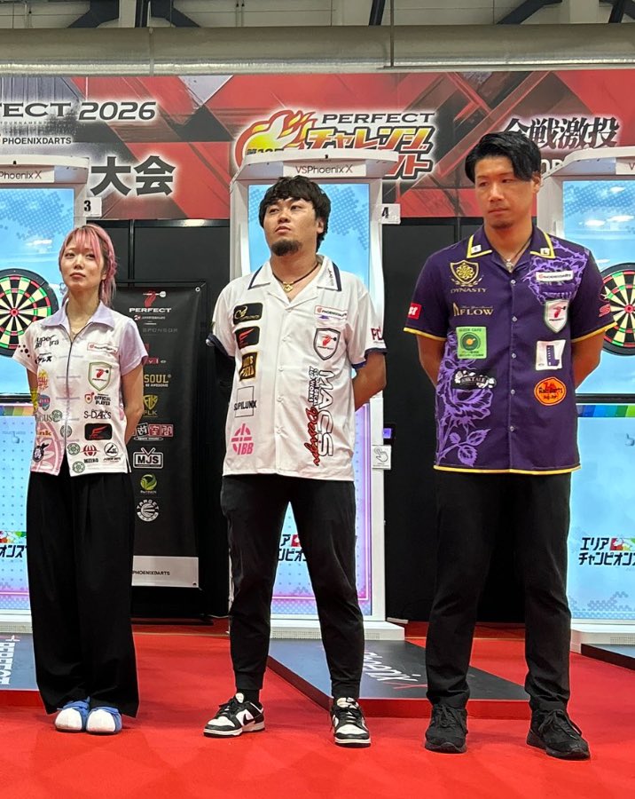tn07darts's tweet photo. エリアチャンピオンズカップは、
関東エリア代表準優勝🥈でした！

チームメンバーの

中村俊太郎プロ
（@NUSH135）
牧野百花プロ
（@mouchan3235 ）

には感謝しかないです！
ありがとうございました🙏

また現地での応援、LINEでの応援メッセージもたくさんありがとうございました！

個人的には繰り上げで選出されて、結果を残せなかったらやばいなというプレッシャーがありましたが、とにかく支えられて決勝まで行くことができました！！

PERFECTでも結果が残せるように頑張りますので引き続き応援よろしくお願いいたします🙇