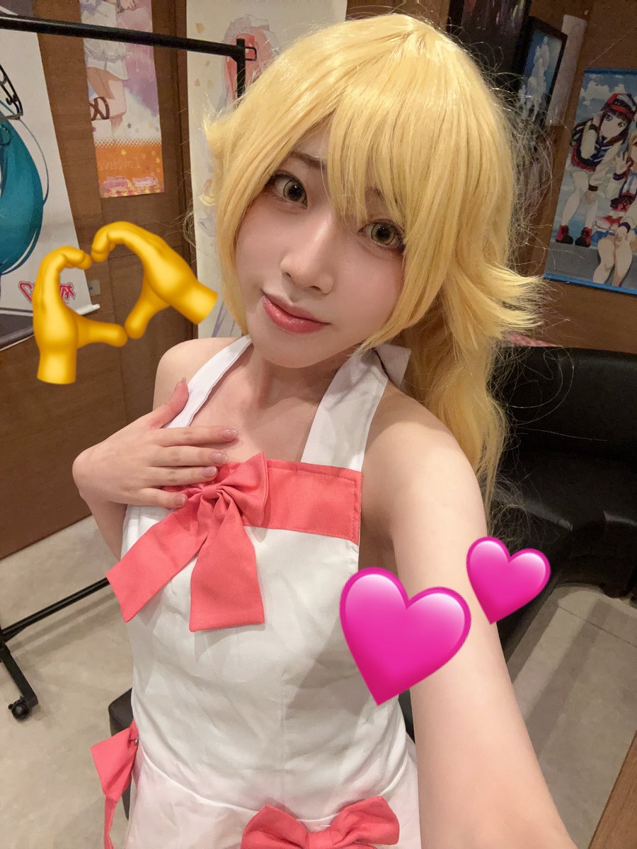 pui_clovercafe's tweet photo. ぷい出勤！
今日はアナザーガンダム推奨day！
ぷいは鉄血のオルフェンズが好き💗
曲かっこよくて最高⤴️❣️❣️
ぷいは忍野忍ちゃん風で待ってます♡
#くろーばーCafe #コンカフェ #浜松 #アニソンバー #コスプレ #化物語コスプレ https://t.co/jGOJKNMqKU