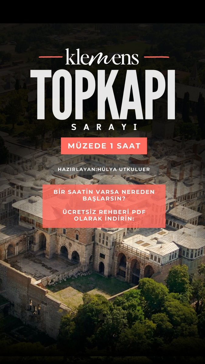 KlemensArt's tweet photo. Müzede 1 Saat

#KlemensArt #KlemensBülten

Topkapı Sarayı rehberi ve daha fazlası için
👇

https://t.co/dEhgBsmqfa https://t.co/1i8GHDYME0