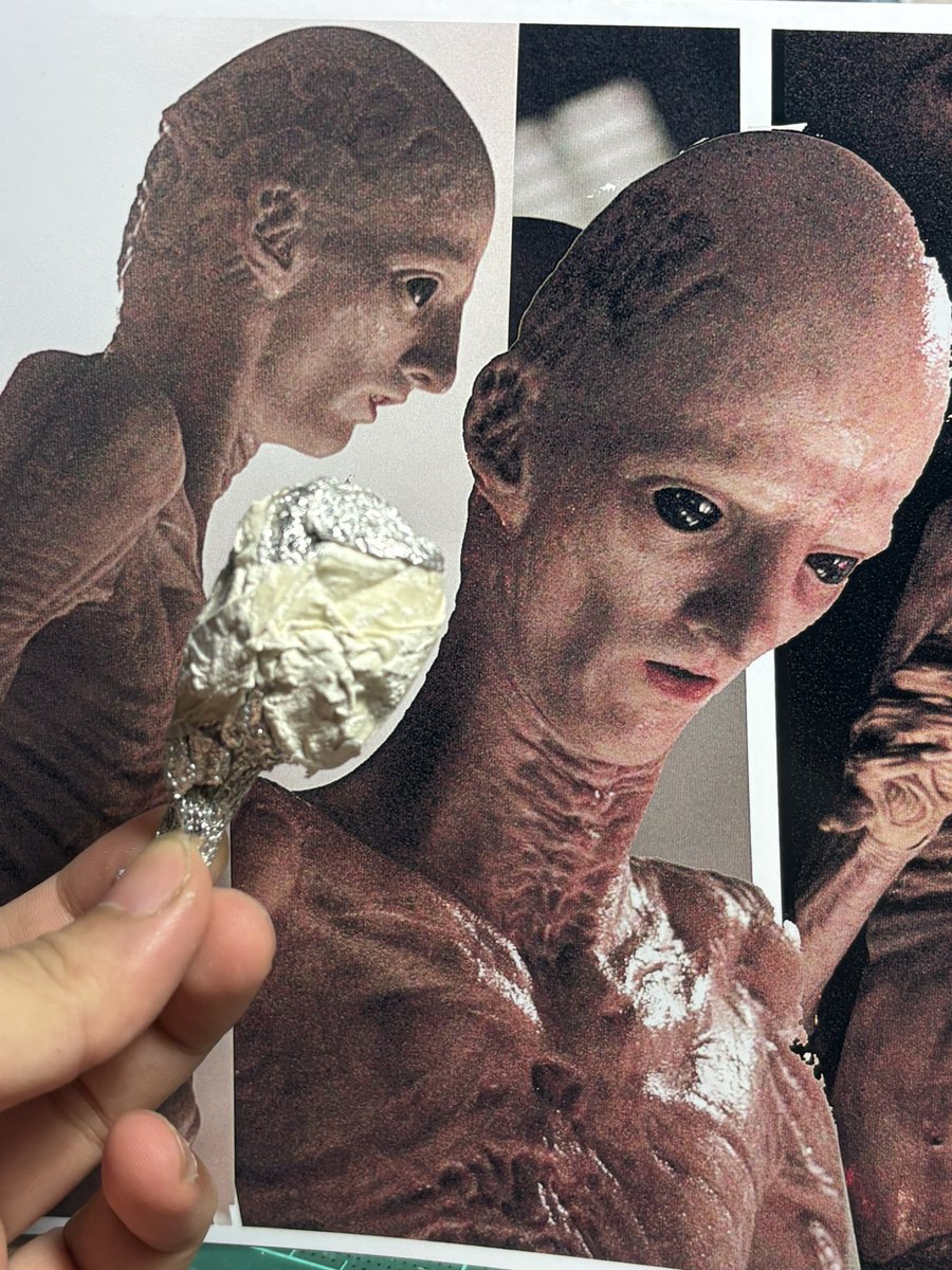 BeninsideAvt's tweet photo. I have a plan to mold this hybrid child….
#offspring #alienromulus #Xenomorph #hrgiger #alien #prometheus #aliens
#garagekit #modelkit #Beninside https://t.co/0Ulc9XB45w