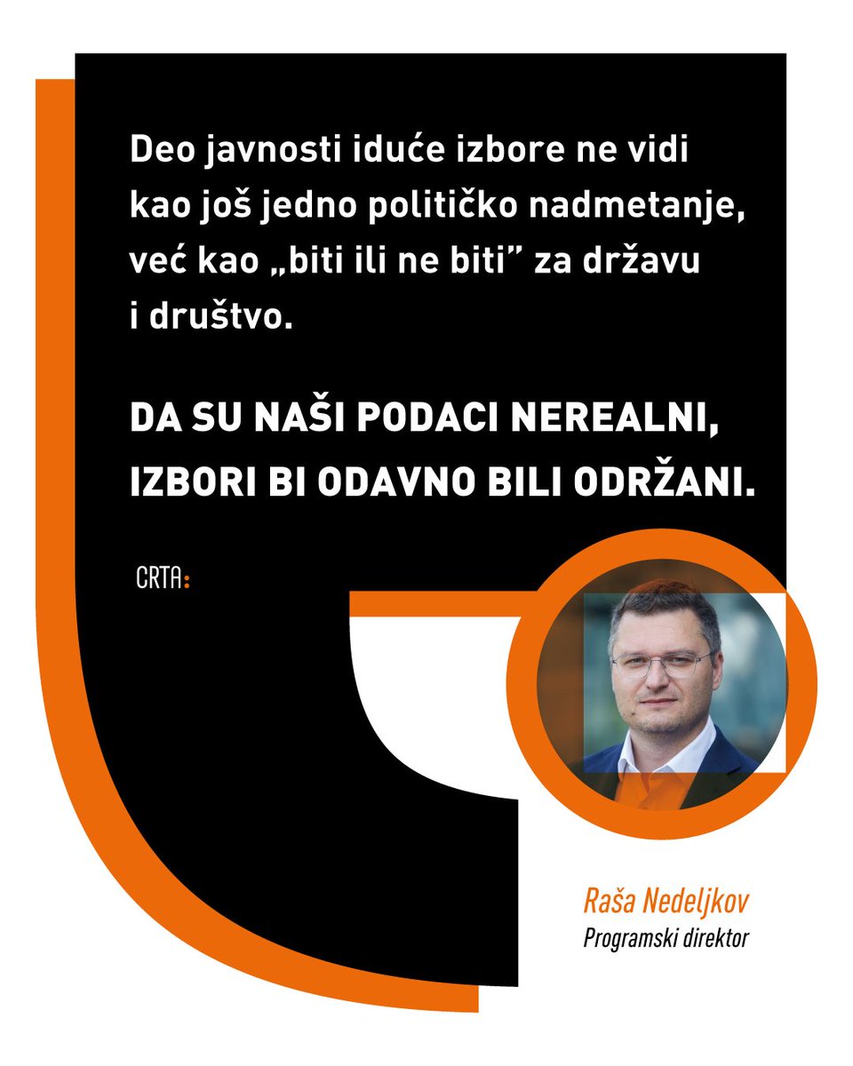 CRTArs's tweet photo. O našem istraživanju javnog mnjenja za @novarsonline  govorio je @rasaned 👇
https://t.co/f2XQSEjaCj https://t.co/N3EnCdLg93