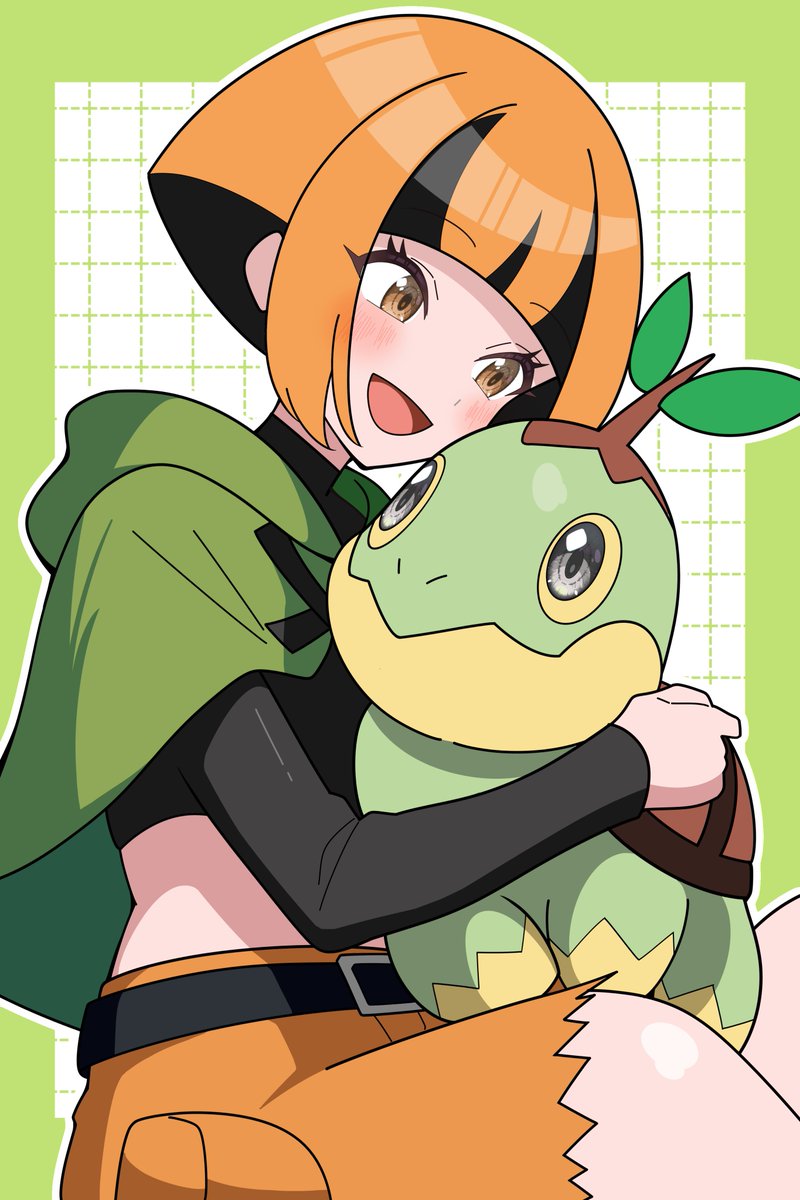 OdoruKaminoke's tweet photo. ナタネとナエトル https://t.co/QRDWOwSsgr