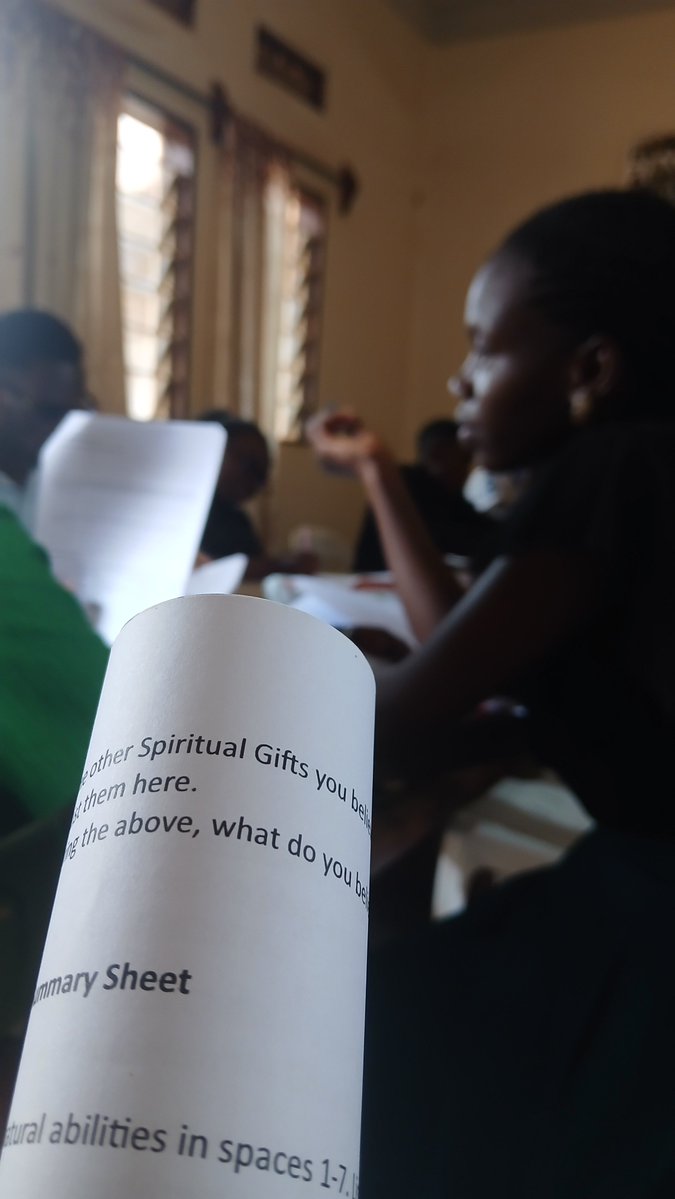 ccsmuactivities's tweet photo. At our Leadership Formation, we are taking time for personal reflection through a self-assessment of our unique spiritual gifts and abilities.

Recognizing how God has uniquely gifted us empowers us to serve with greater purpose, humility, and impact.

#LoveNeverFails #CCSMU https://t.co/AFnbkjogCY
