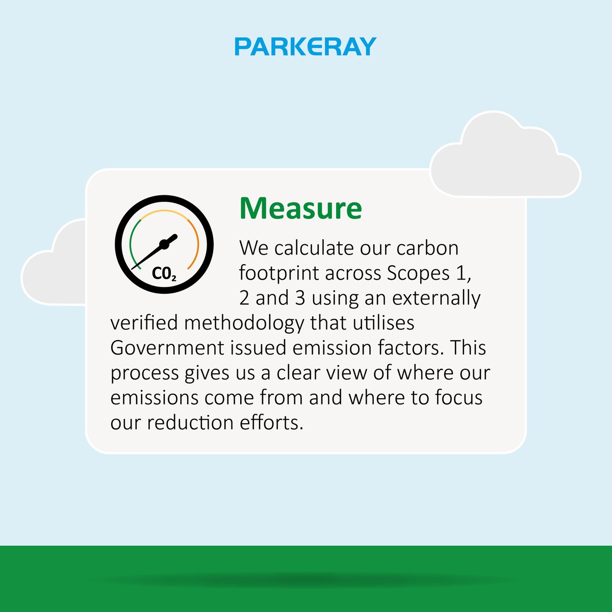 Parkeray's tweet photo. We’re pleased to report that our 2025 carbon footprint fell by 2.35% on the previous year despite higher turnover - that’s the equivalent of driving around the Earth 2,000 times!

Shout out to our in-house team for leading environment efforts across our business.

#Parkeray #ESG https://t.co/0KOBYs7p2O