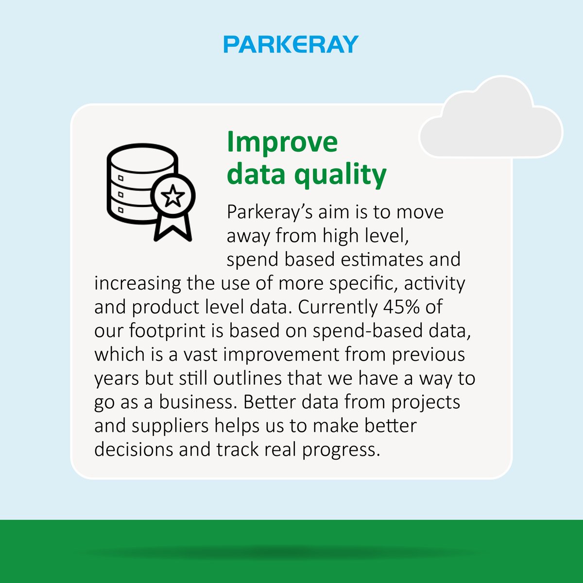 Parkeray's tweet photo. We’re pleased to report that our 2025 carbon footprint fell by 2.35% on the previous year despite higher turnover - that’s the equivalent of driving around the Earth 2,000 times!

Shout out to our in-house team for leading environment efforts across our business.

#Parkeray #ESG https://t.co/0KOBYs7p2O