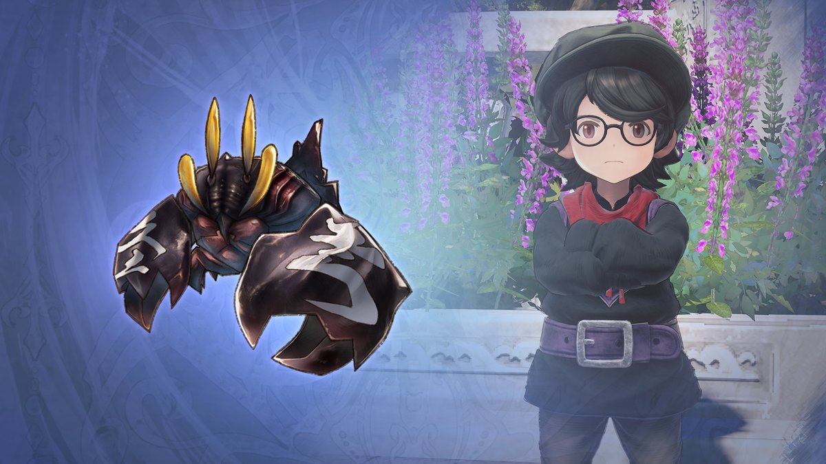relink_official's tweet photo. 漆黒ガニを見つけ出した者に与えられる「恐るべき漆黒のカニジーン」
装備すると、保護したリトルスニッパー・ブラックの数に応じて様々な強化効果を発揮！
カニを集めて、ラグナリオンとの戦いに挑もう！⚔️

#リリンク #EndlessRagnarok https://t.co/7JjOz4B4Zp