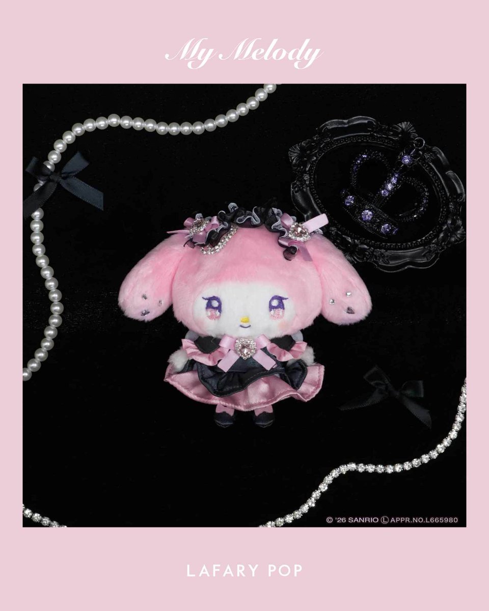 lafary_pop's tweet photo. ⊹˚₊‧ 🎀 PICK UP 🎀 ‧₊˚⊹ 

マイメロディのとびきりキュートなアイテムをご紹介♡

♡サンリオ×LAFARY♡
ときめき戦士 -Nocturne-

ダークな魅力あふれる
マイメロディをお見逃しなく໒꒱˚.* 

🛒♡LAFARY ONLINE(通販）
https://t.co/MEkrjuQcvZ

#LAFARY #LAFARYPOP https://t.co/IbSBDQZQ4k
