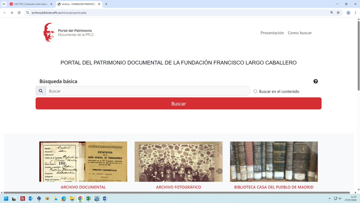 largocaballerof's tweet photo. Estamos construyendo la Base de datos "Archivo fotográfico": nuevo paso en la ejecución del Proyecto “Conservación y gestión documental de un fondo fotográfico sobre el golpe de Estado y la Guerra Civil" (subvención del @territorialgob, @SE_MemoDemo 2025-2026). https://t.co/oafkqsdYls