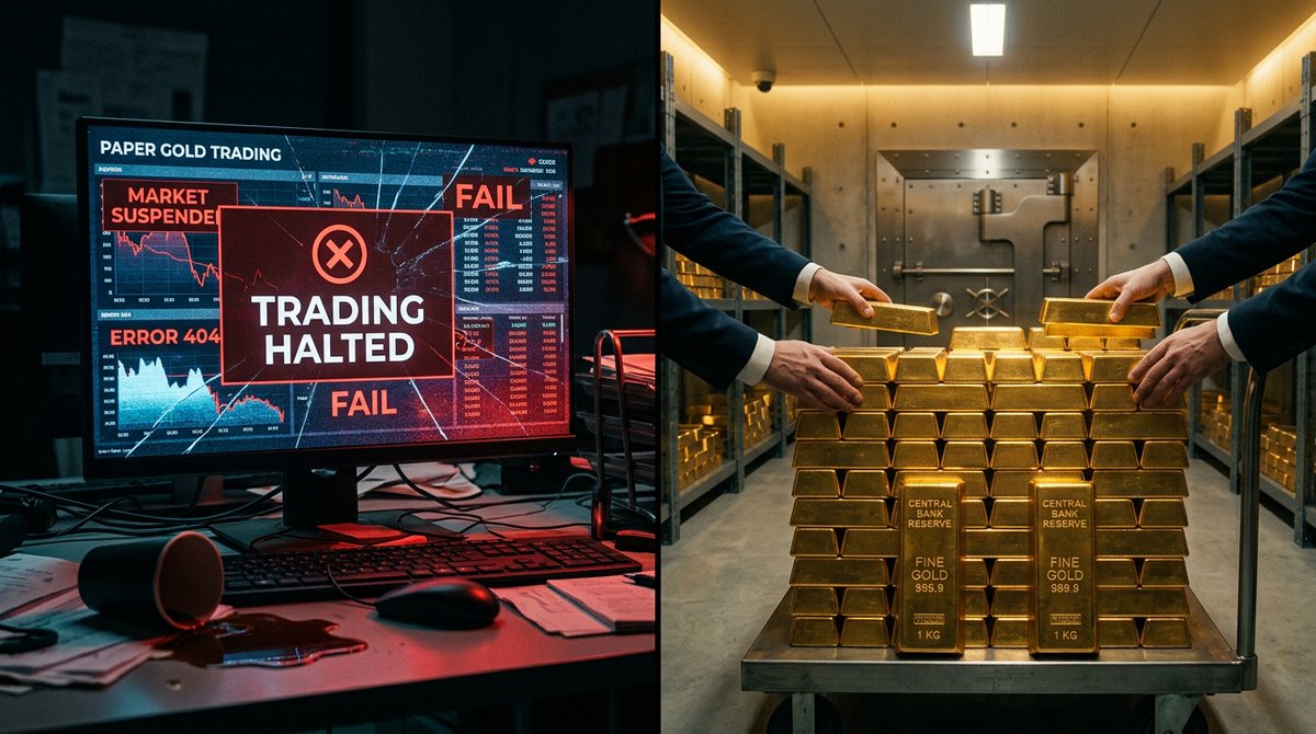 GOLY_ETF's tweet photo. China banned retail paper gold trading. The PBOC and global peers? Just pushed official reserves to 36,664 tonnes — an all-time record.

One rule for you. Physical stacking for them.

What are central banks preparing for that they refuse to say out loud?

#Gold #Investing https://t.co/9vtR3M6vXj