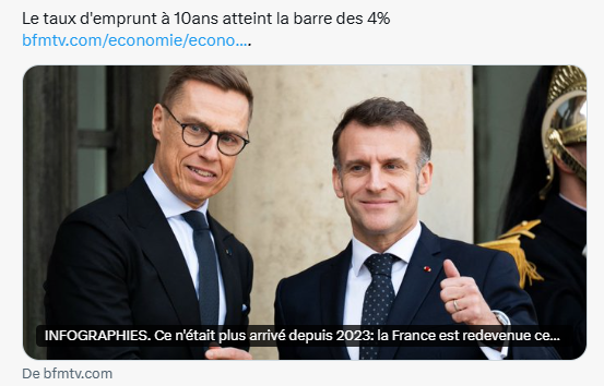 DewagheF's tweet photo. @EmmanuelMacron, le kerviel de la Finance, a ruiné la France https://t.co/drYrFciJEA
