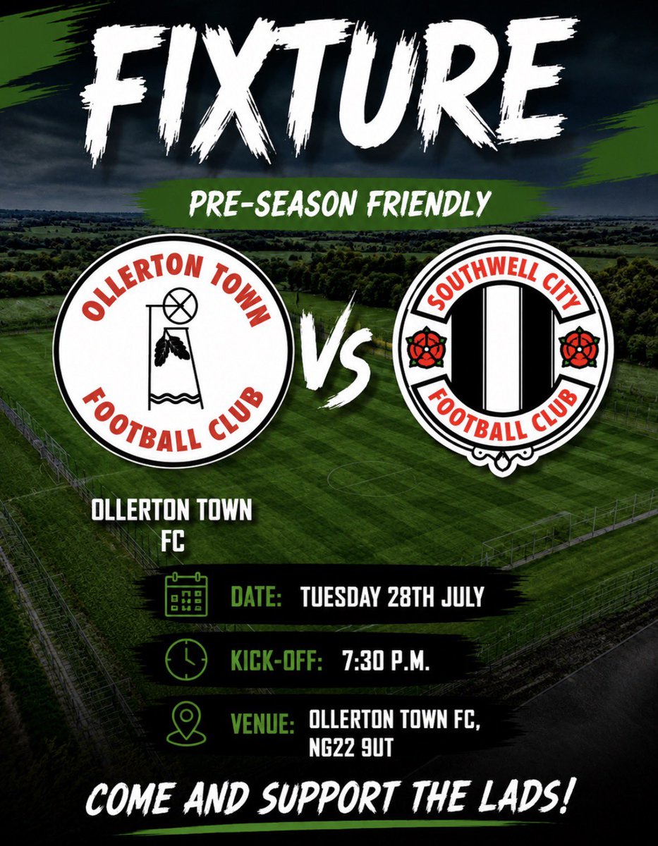 SCFCRessies's tweet photo. We travel away for our next pre-season friendly to take on Ollerton Town, in our penultimate match before the NSL season starts.

Following an impressive display with six goals scored, we continue to build and integrate new players and build connections with the existing side 💪 https://t.co/F0fHREJnvd