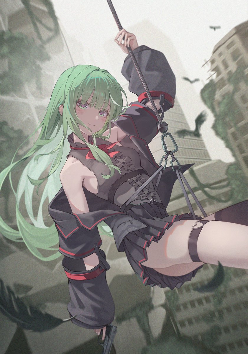 ieso_0's tweet photo. #riko_art
💚🔫 https://t.co/vpLzYpF7kP