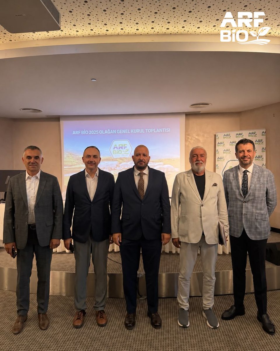 arf_bio's tweet photo. ARF Bio 2025 Olağan Genel Kurul Toplantımızı, 23 Temmuz 2026 tarihinde ortaklarımız ve paydaşlarımızın değerli katılımlarıyla başarıyla gerçekleştirdik.

Katılım ve destekleriyle yanımızda olan tüm ortaklarımıza ve paydaşlarımıza teşekkür ederiz. 

#ArfBio #GenelKurulToplantısı https://t.co/tYvCVTk39M