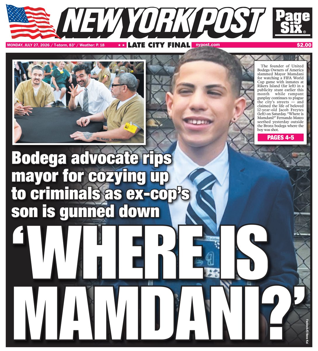 New York Post tweet media
