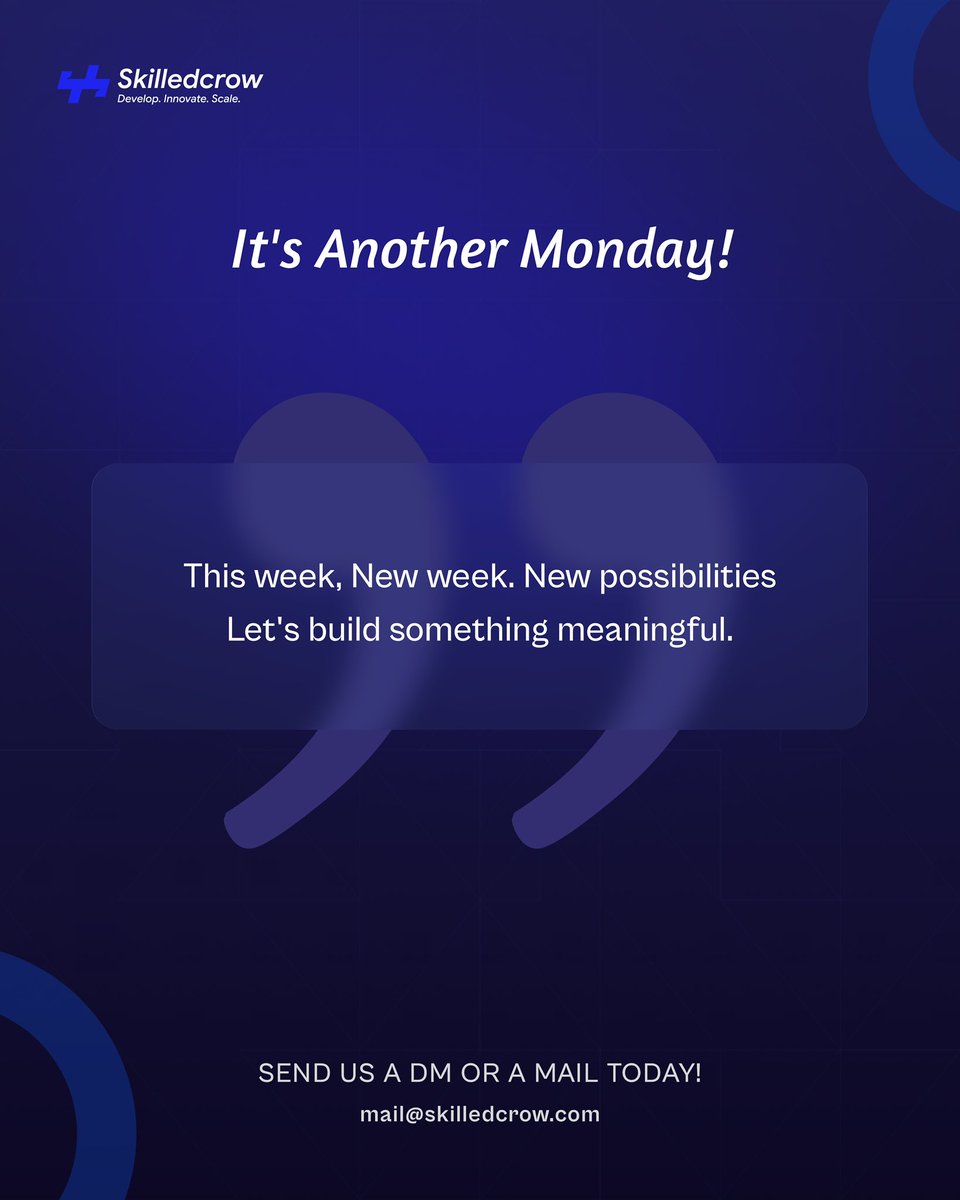 SkilledcrowHQ's tweet photo. Another Monday to take new shots

Build with Skilled Crow. https://t.co/yjNvTv0rds