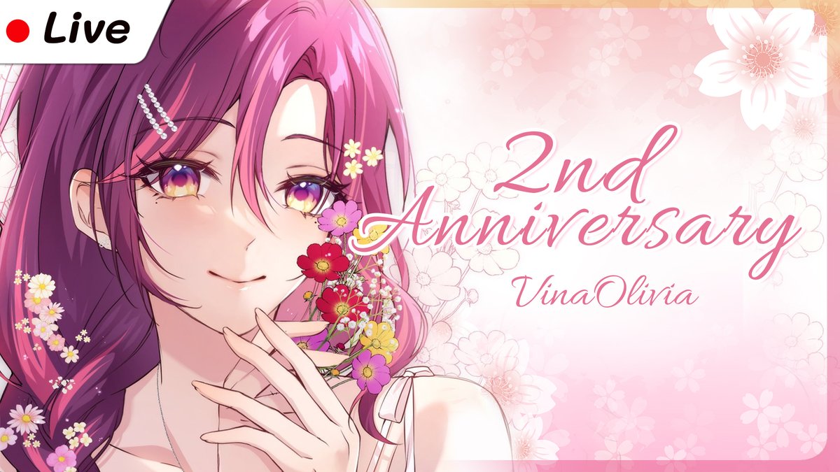 VinaVtuberTH's tweet photo. 📢LIVE ANNOUNCEMENT
【2nd Anniversary】อยู่กับคุณเพื่อนบ้านมา2ปีแล้ว【Vina Olivia】

🗓️Date  27/07/2026 
⏱️Time  19.30 น . 

https://t.co/5u5jlXMp4x
#Vinaolivialive https://t.co/5q71EmfNjm