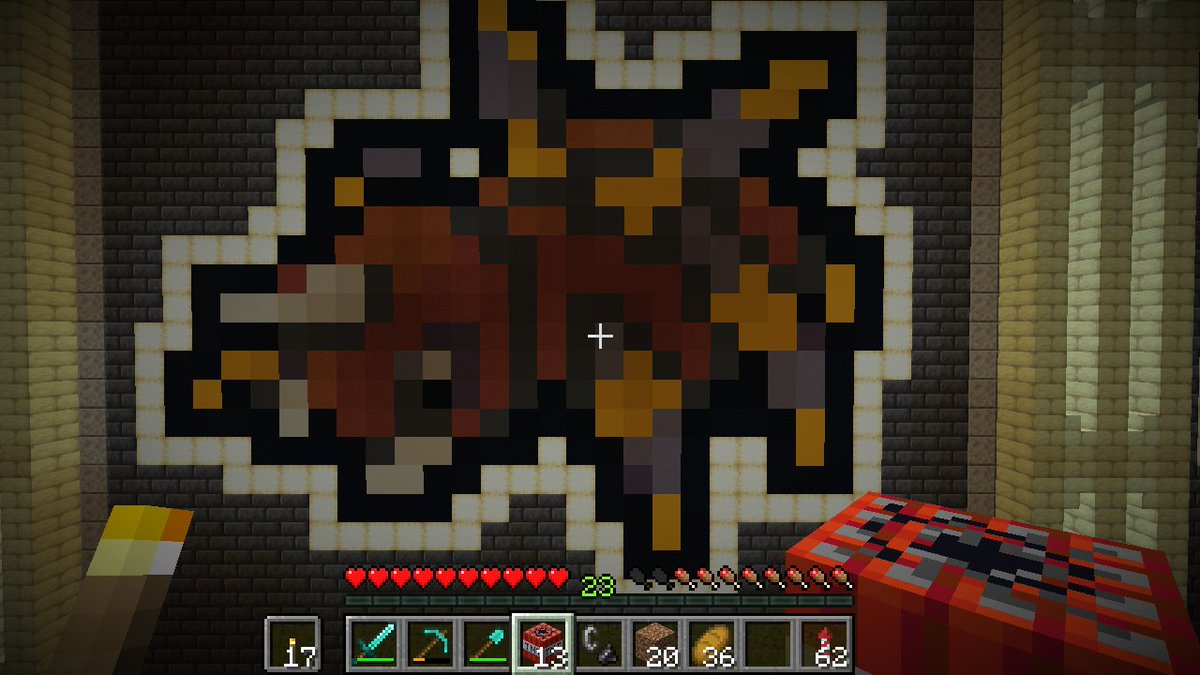 showhbk009's tweet photo. 166～169枚目のポケモンドット絵壁画完成！ 
【レディアン】＆【イトマル】
【アリアドス】＆【黒バット】
普通に数枚、完成画像上げ忘れてた('Д')
 #Minecarft #ポケットモンスター https://t.co/5iJhB8BTSK