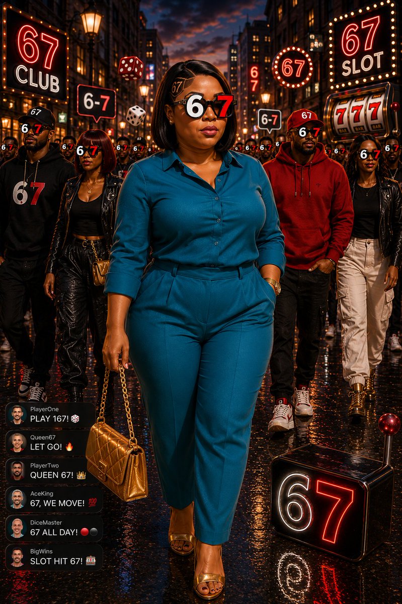 Lumoraglow's tweet photo. @sixsevenapp Some people see numbers.
We see a community.
We see hope.
We see the next chapter.
67 all day. 🎲❤️
@67Club — the journey continues.
#67Club  #LumoraGlow https://t.co/WbP5L3ks9I https://t.co/QY5FihL7sU