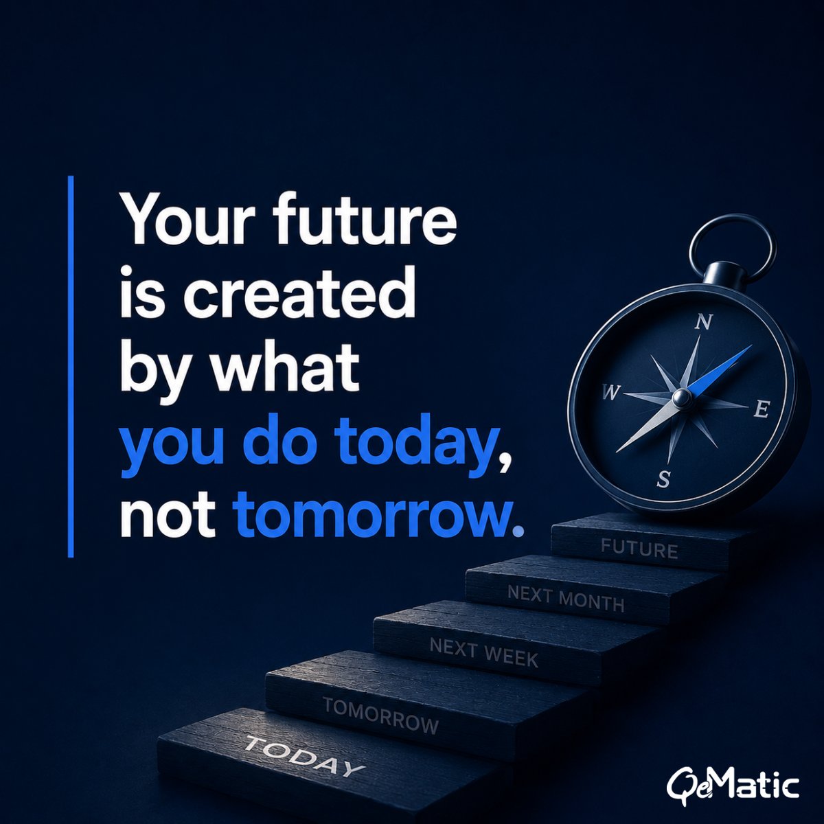 QeMatic's tweet photo. The future is shaped by what you do today.

QeMatic helps businesses improve processes, increase efficiency, and adopt practical automation to build stronger operations for the future.

Build today. Grow tomorrow.

#QeMatic #ProcessImprovement #Automation #Productivity https://t.co/ftgi92OWCv