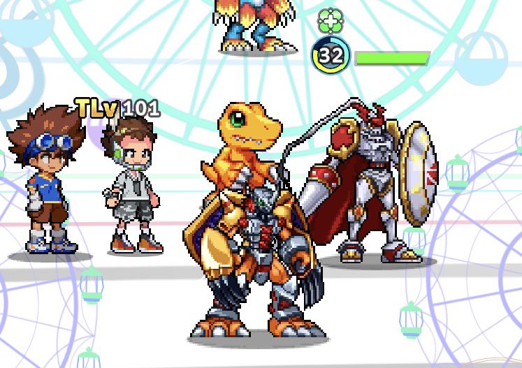 Donut_is_herer's tweet photo. This player I did a raid with had a lv 32 Dukemon! How did you manage that??? https://t.co/U9tRyHYAHy