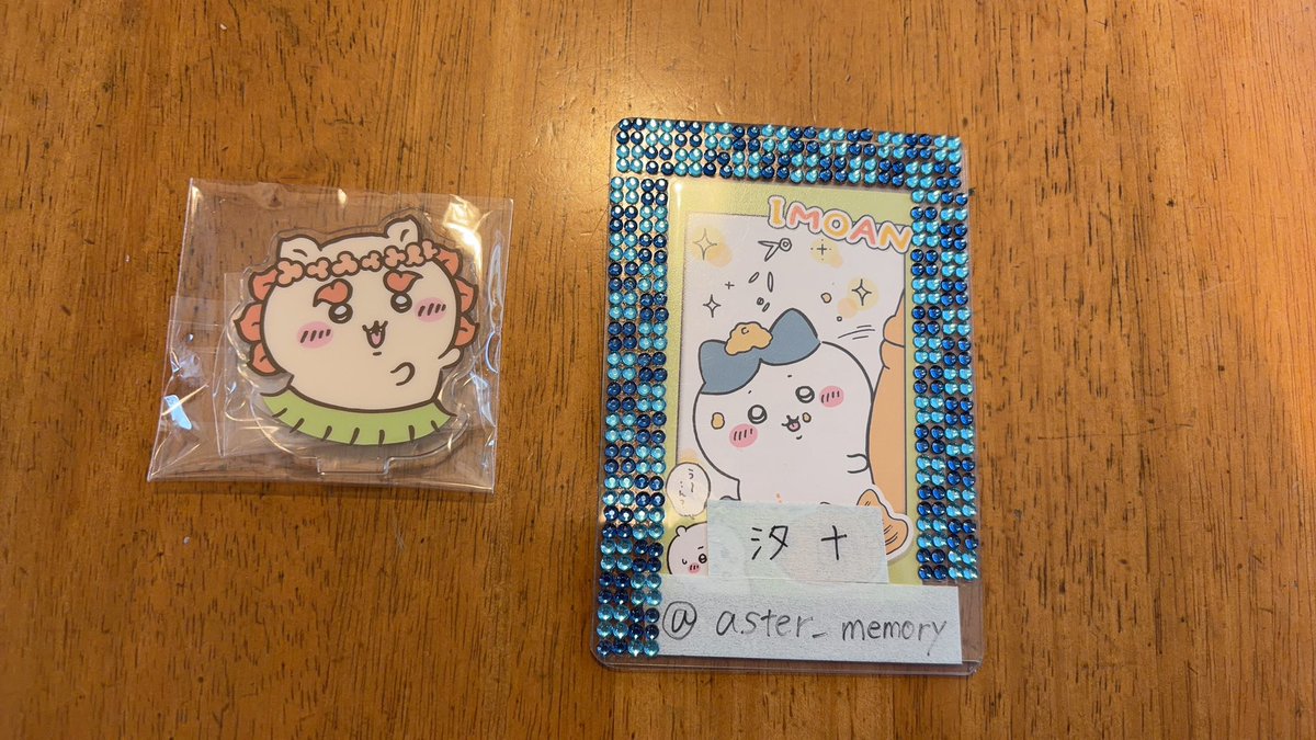aster_memory's tweet photo. 【交換】ちいかわ　映画　人魚の島のひみつ　アクスタ　アクリルスタンド　

譲:シーサー

求:カニちゃん(古本屋)

郵送希望です。
初回の方は、ツイフィ必読でお願い致します。
検索からもお気軽にお声掛けください！ https://t.co/Ikc2fuX5SL