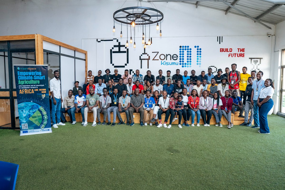 LakeHub's tweet photo. #KijaniSpaceHackathon at @LakeHub gathered developers, designers, and entrepreneurs to tackle some of the Lake Victoria Basin's biggest challenges across agriculture, aquaculture, health, and education

#SpaceIoT #Copernicus #IoT #LakeVictoria #ClimateSmartAgri

1/7 https://t.co/NovcyxOBsm