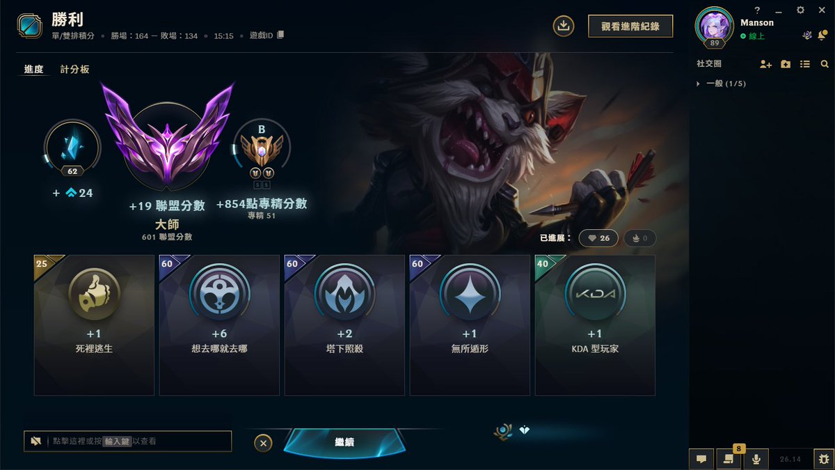 MansonChan04's tweet photo. 601/1365
-700 to Grandmaster https://t.co/7kzJNw3sSR