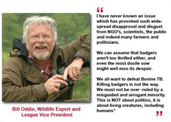 AmeleaTeckel's tweet photo. R.I.P. the marvellous Goodie & Springwatch presenter Bill Oddie.
At least he lived to see Labour in England #stopthecull ~ & not long enough to see Nigel Farage's Reform team up with the Tories & Plaid Cymru to start one in Wales.😢
#badgermonday🦡
As he said ten years ago ... https://t.co/8akXoL0IBd