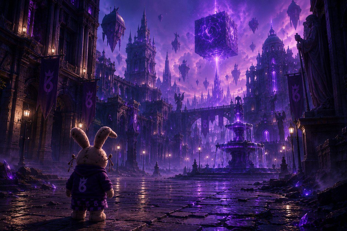 Anome_Official's tweet photo. The gate led somewhere...

But not where we expected.

The lights still shine.

The fountains still flow.

The city still stands.

So...

Where did everyone go?

#ThePurpleTrail #ANOME https://t.co/XpUnj5rtYZ