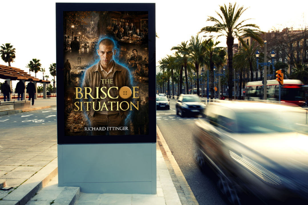 allauthor's tweet photo. Crime, comedy, and the supernatural collide in "The Briscoe Situation." A genre-bending adventure from start to finish. #DarkComedy #Fiction  @RicEttinger https://t.co/uamvipnDrU