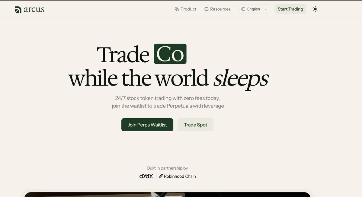 mztacat's tweet photo. 12 Projects in the Robinhood Ecosystem worth a look 
Robinhood’s ecosystem revolves around projects like RWA, Perpetual DEX and AI Agents.

✅ Lending & Trading
1. @arcus_xyz:  A DEX that supports both spot and perpetual trading.
     > Join us here:  https://t.co/MQRofPz25N
        / Sign up for waitlist  

2. @Morpho:  Robinhood’s open credit protocol boasts over $300 million in total value locked.

3. @Lighter_xyz: A low-latency Perp DEX as we all know.

4. @meridiandotxyz
A trading platform supporting RWA Perps and prediction markets.

 ✅ Stocks & RWA
5. @rialto_xyz: An on-chain capital market enabling 24/7 trading of stocks ETFs and commodities.

6. @bankrbot: A token launch platform supporting tokens linked to TSLA, AAPL, and SPY.

7. @TheIndexFi: A dividend protocol that distributes stock returns to holders.

✅ AI Agents
@virtuals_io: An AI agent launchpad that has launched over 2,400 tokens.

@sherwoodagent
A capital layer that transforms AI agents into on-chain fund managers.

✅ Wallets & Launchpads
21. @KarmaWallet: A social wallet supporting EUR, USD, and GBP accounts.

11. @ponsdotfamily
A launchpad with RWA, ETH fee, and token burning mechanisms.

12. @S_L_V_R_FUN
A Robinhood chain mining protocol that provides staking rewards.\