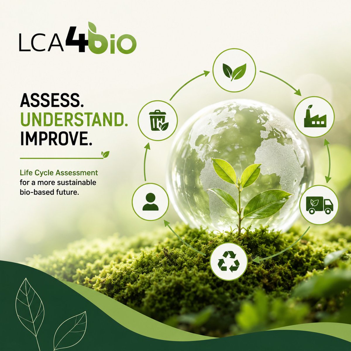 LCA4Bio_project's tweet photo. 🌱 Bio-based doesn't automatically mean sustainable.

Understanding the real environmental impact of bio-based products requires looking at the whole picture.

That's why #LifeCycleAssessment is essential to support informed decisions and a more sustainable future. https://t.co/fXMMYIsMZH