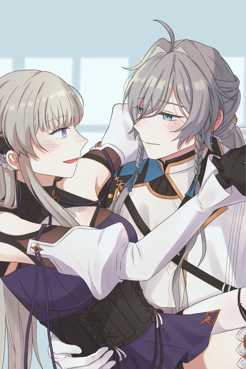 Niru_drawing's tweet photo. クレチェン　リズソフィ https://t.co/Te6Ajeieak