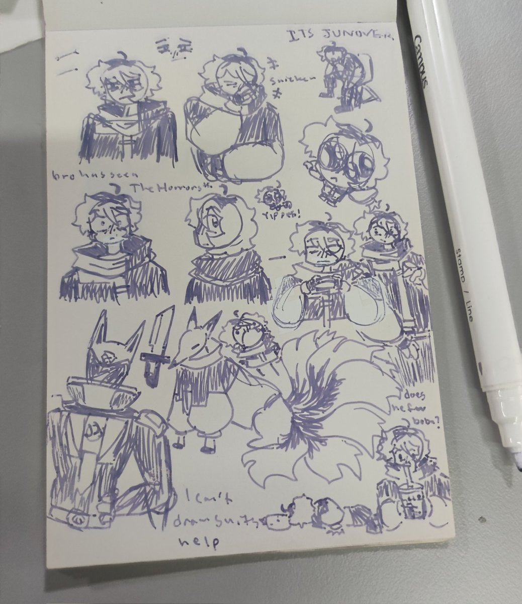 oceanius7871's tweet photo. Scuffed Juno doodles I did to keep myself from falling asleep in class 
This guy has taken over my brain I fear..... And it's only been 3 sessions 😭😭😭

#magnaforce https://t.co/Qe1nYDh8IW