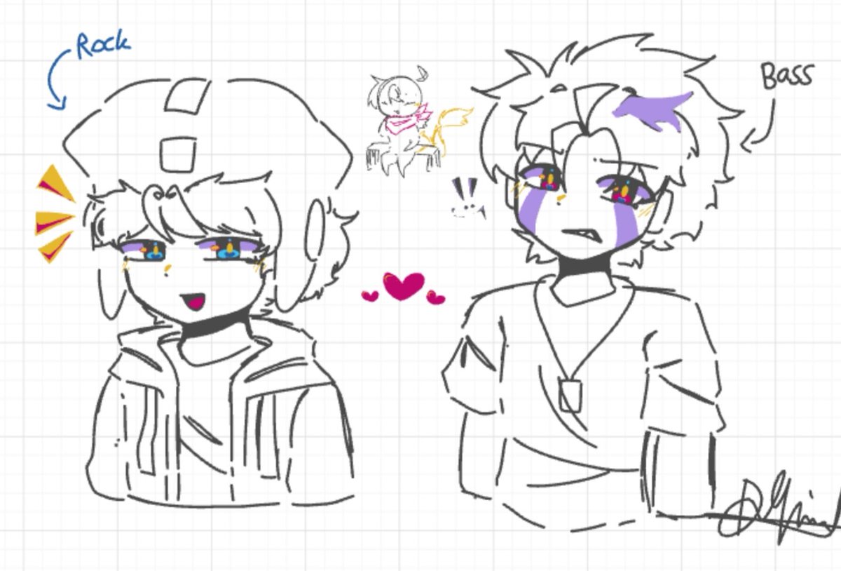 Dyisa7twr's tweet photo. @Nevada_Rod My Draw to oc white your ah~ the with #megaman #bassrock #myoc https://t.co/H6VPMPChNh