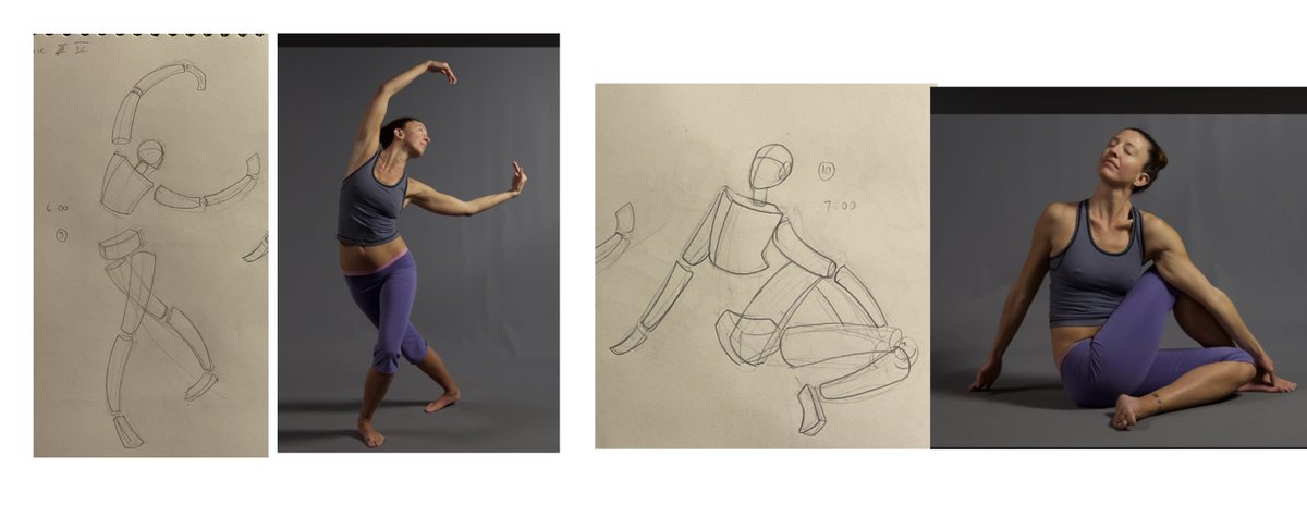 fkaristoo's tweet photo. @ilustrasee Realized my observation is weak. Looking at ref photos, I couldn't see how the torso connects to the waist or where the direction leads. That confusion caused constant errors in actual anatomy. #LatihanDrawing #sketch #learning #drawing #artidn https://t.co/h5ajlLt20a