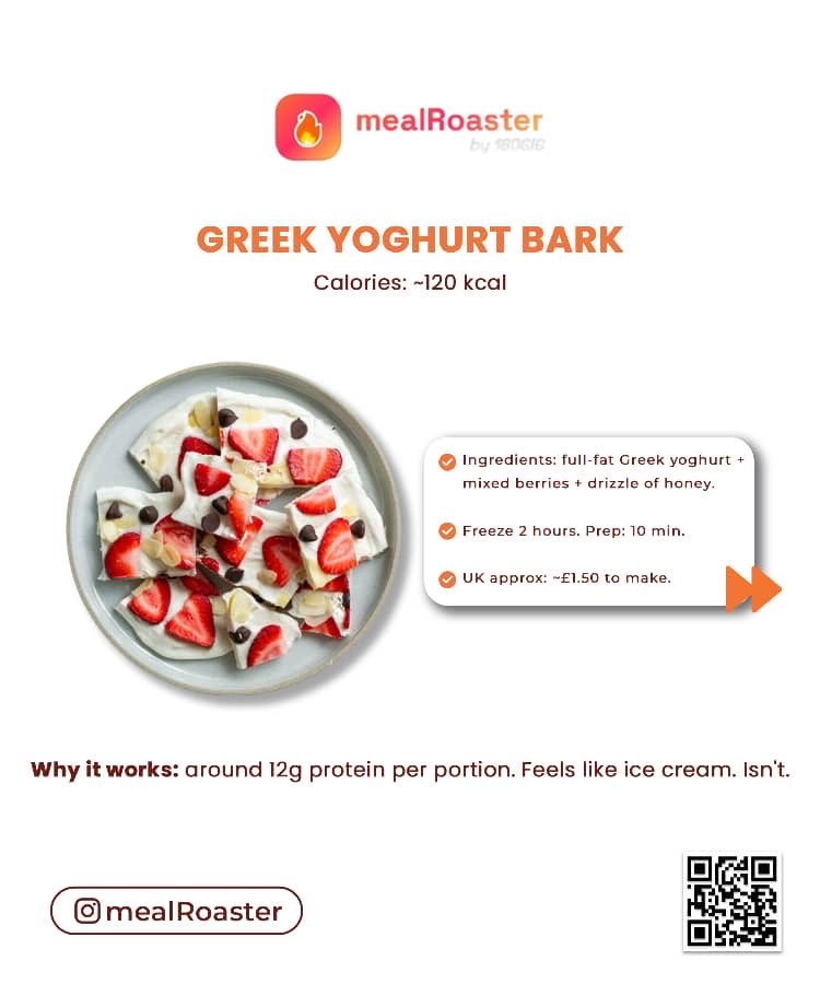 mealroaster's tweet photo. Enjoy your sweet treats without the guilt. 

Try these healthy desserts under 200 calories, then snap your favourite on mealRoaster to see your calories, macros, health score, and nutrition insights.

Try mealRoaster for free on WhatsApp 👇
https://t.co/VqIRmWKsAU

#mealRoaster https://t.co/lar8VyRl6h