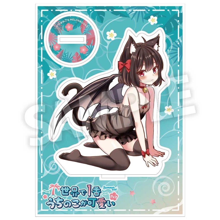 lionneko_image's tweet photo. メロンブックスさんの【世界で一番うちのこが可愛いフェア 2026 summer】に参加させていただいております✨

うちの子は双子の猫耳のネネちゃんとココちゃんです❤

タペストリーやアクリルフィギュアがあるので良ければ見てください🎉

たくし上げて見せてくれています…💕

https://t.co/EuRPirQzDx https://t.co/xX18staiez