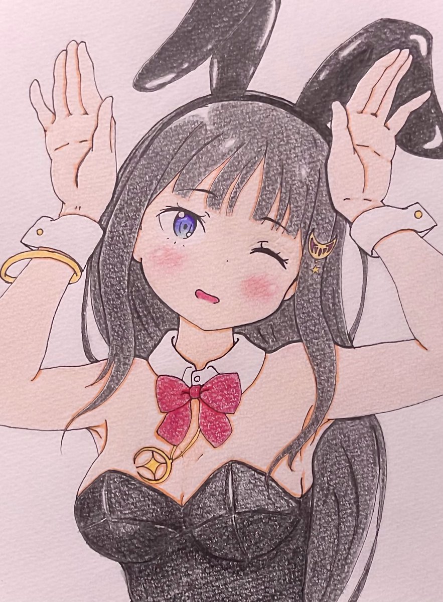 junai_yuri's tweet photo. グランベルムのパチンコじゃ新月がバニーの衣装で色んなポーズとってくれるって本当ですか！？🌑🐇
#グランベルム https://t.co/QwspH4JgmM