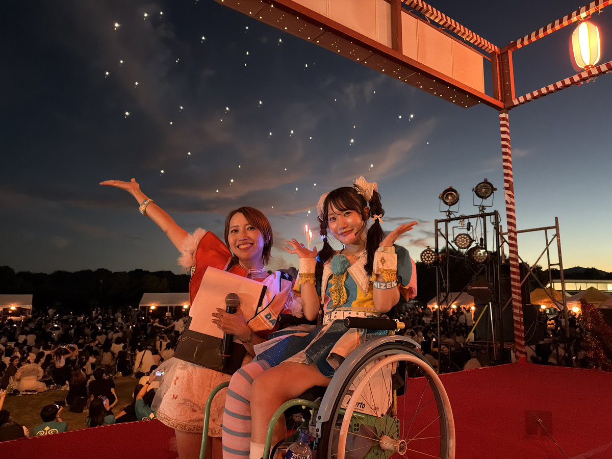 吉野ヶ里町ふれあい祭り 過去最高!?1万人越え✨️暑い中ありがとう