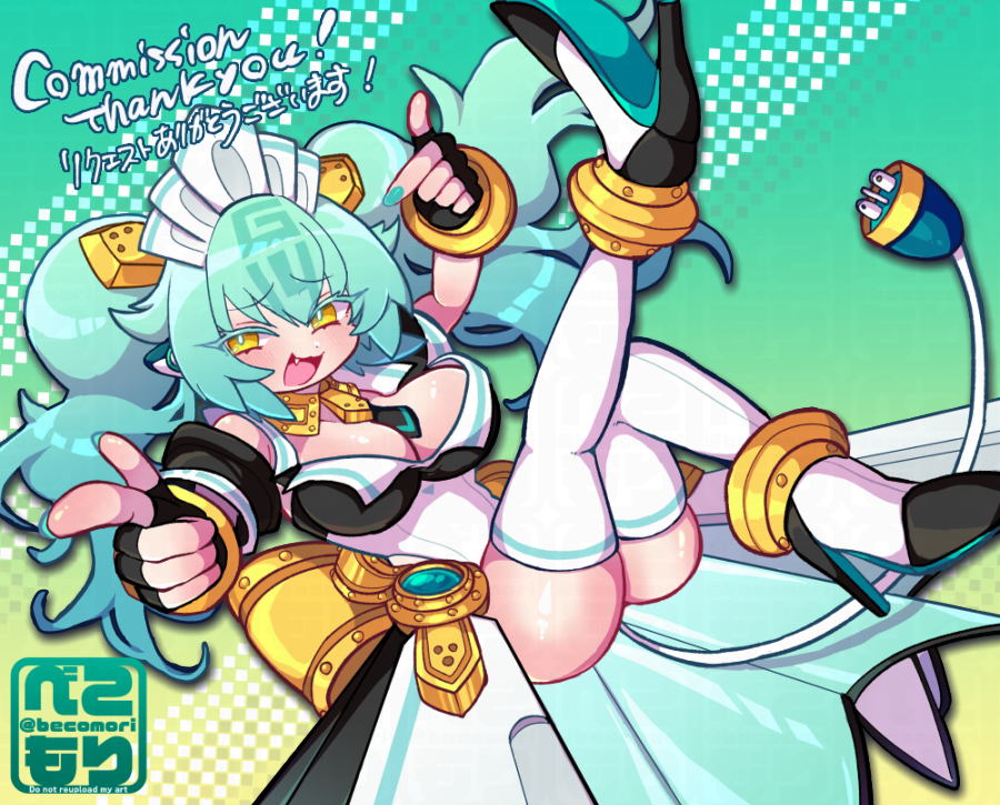 BecoMori's tweet photo. Skeb納品しました。麻雀ファイトガールよりG-14イヨ描かせて頂きました！デビューウェアのデザイン大好きなので嬉しいですヨ〜！リクエストありがとうございました👉💚 #skeb #commission https://t.co/NtcuxOzSca