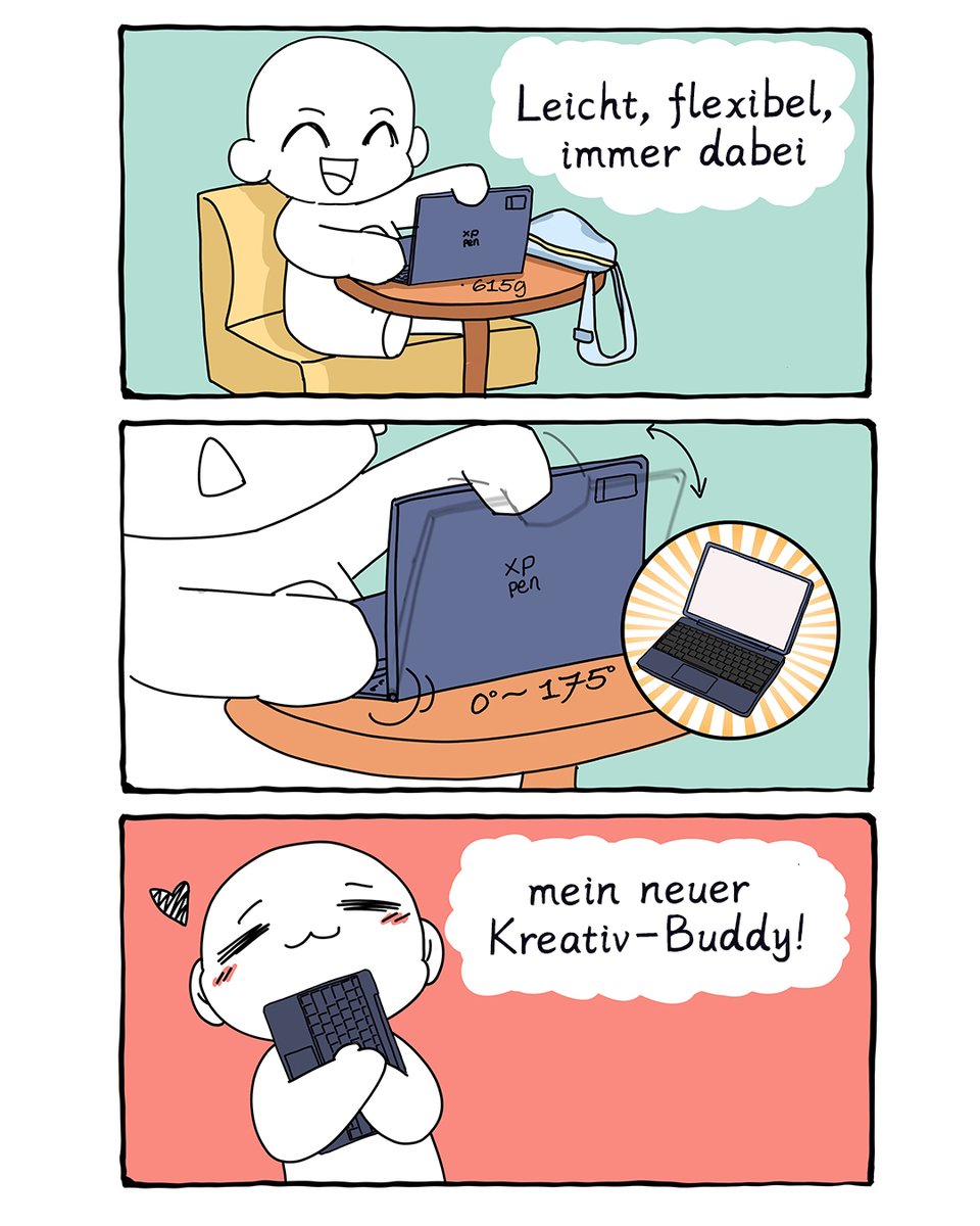 XPPen_de's tweet photo. Mit der Tastatur wird das #MagicDrawingPad zum perfekten Allrounder! ✨🎨 Zum Zeichnen, Schreiben und Arbeiten – alles in einem Gerät. 💡⌨️#XPPen #Tastatur #keyboard #androidtablet https://t.co/I42qx5EXhG