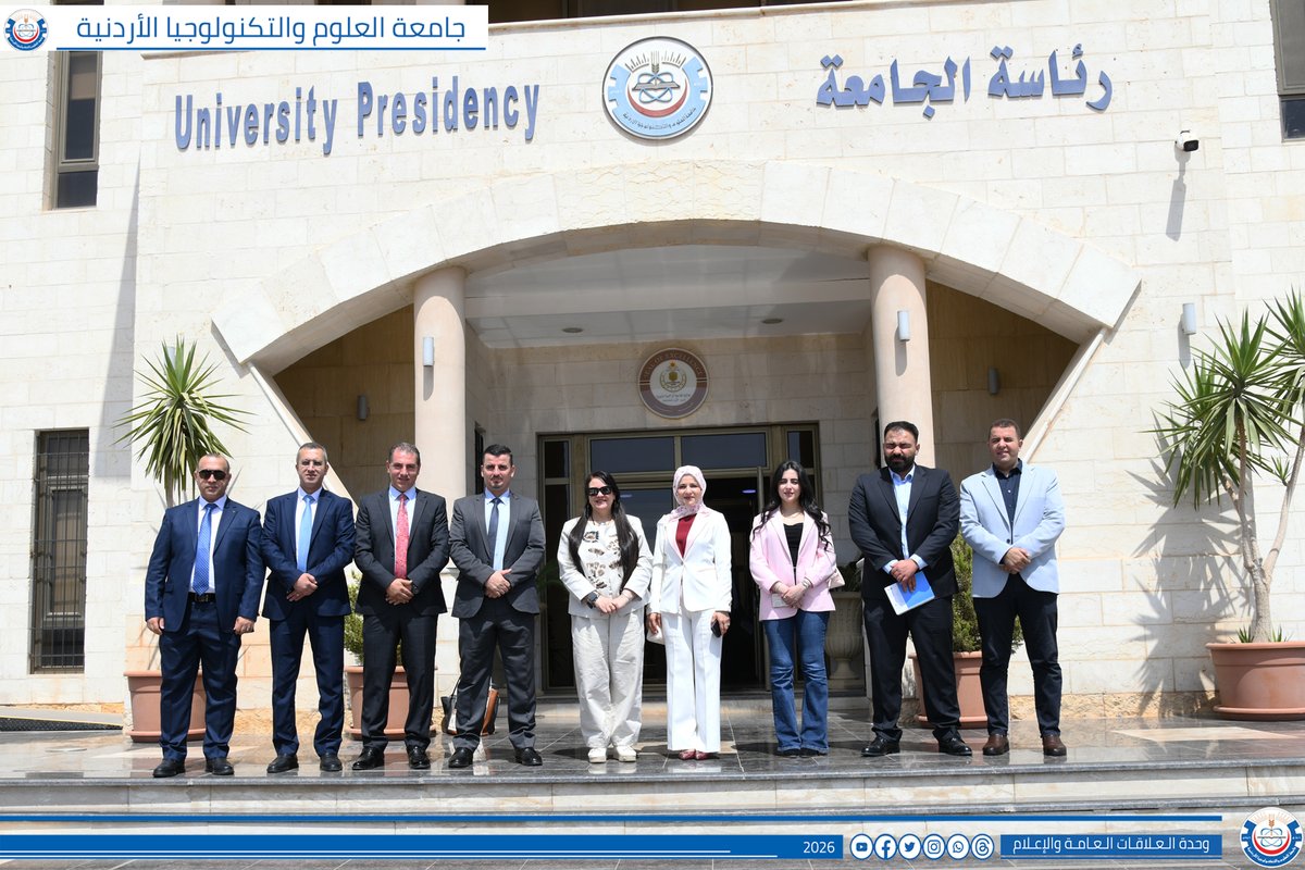 JUSTEDUJO's tweet photo. جامعة العلوم والتكنولوجيا والمكتب الإقليمي لمنظمة الصحة العالمية يبحثان تعزيز التعاون في مجال الجامعات المعززة للصحة
https://t.co/qzSdBer21K
#جامعة_العلوم_والتكنولوجيا_الاردنية
#jordan_university_of_science_and_technology https://t.co/qI6hRxfvz6