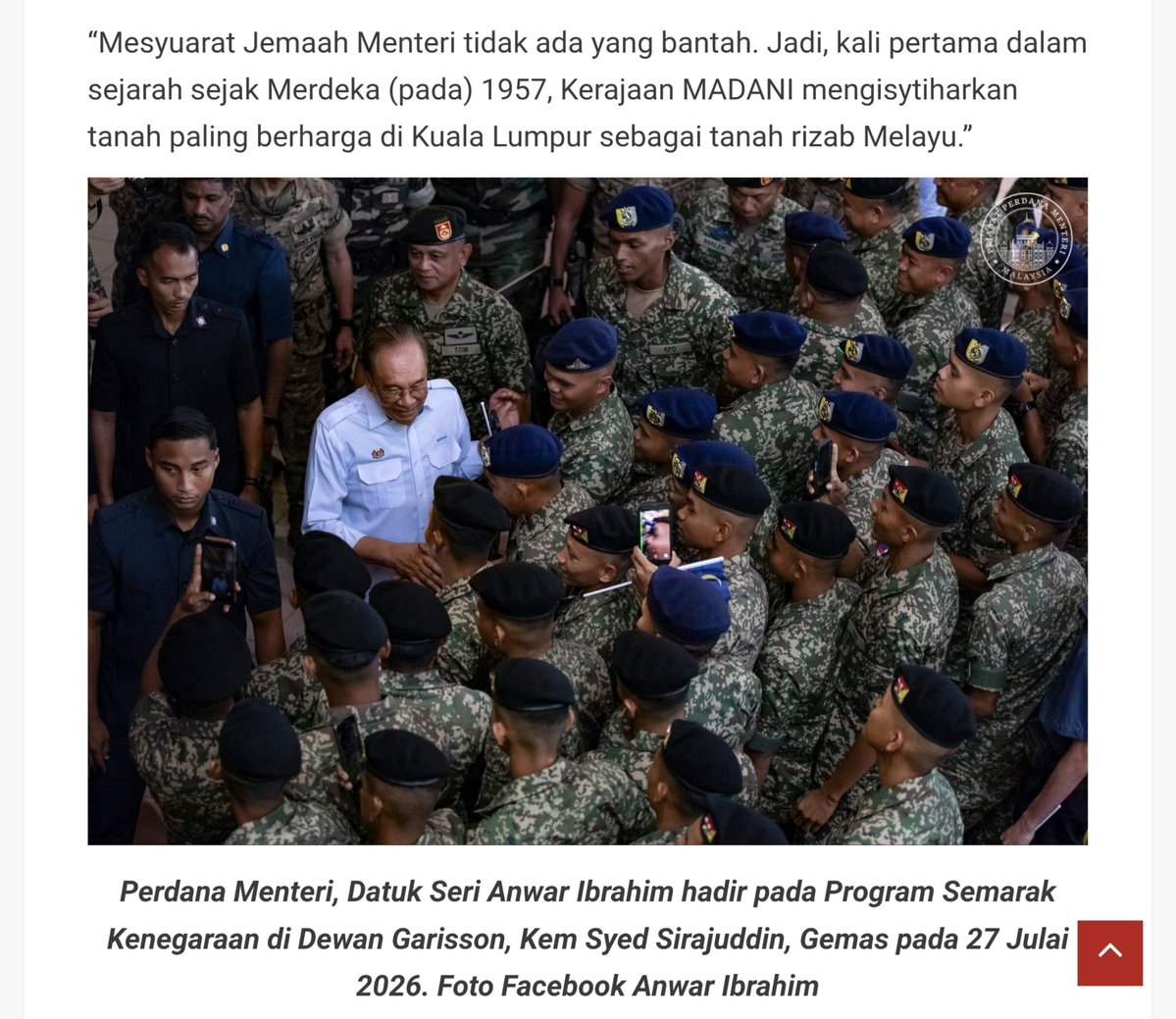 tjerealjoker's tweet photo. Umno Tak Pernah Buat.
PAS Tak Pernah Buat.
Bersatu Tak Pernah Buat.
BN Tak Pernah Buat.
PN Tak Pernah Buat.

Kali Pertama Sejak Merdeka‼️

Kerajaan Madani Yang Pertama Isytihar✊ https://t.co/N02L2PIxdx