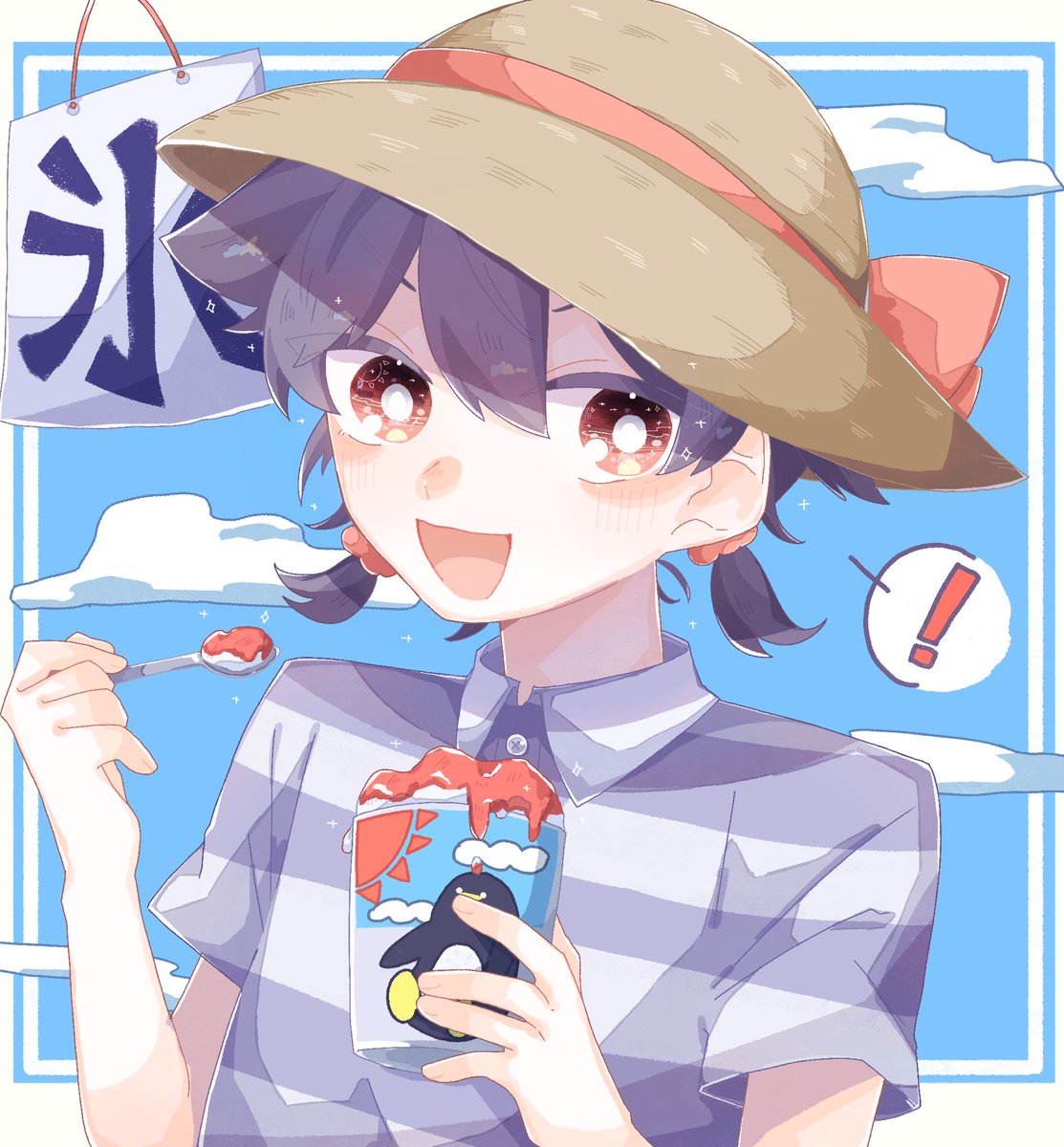 chiba_onion's tweet photo. 🌞夏休みだ❕🍧 https://t.co/5j0ShnVmLg